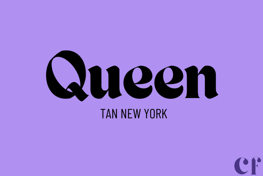 TAN NEW YORK canva font